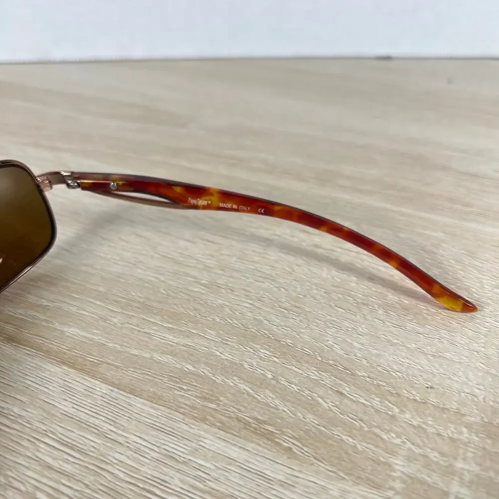 Miyagi Eyewear Player 1407 Col 2 Sunglasses Copper Red 62-16-130 Italy